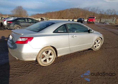 2008 Honda Civic Ex from USA, damaged, VIN 2HGFG12818H554591
